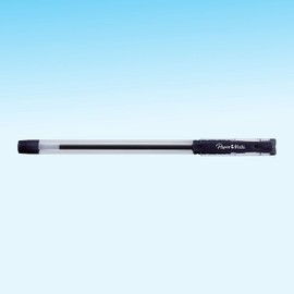 Paper Mate Ballpoint Pens, Comfort Grip, Fine Point (0.7mm), Black, 50 Count