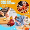 Lothee 20 Pcs Paring Knife Bulk, 5 Colors Fruit &