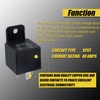 EPLZON JD1912 Relay 4 Pin 40A 12V SPST Car Truck