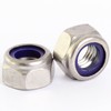 Bolt Base 5mm A2 Stainless Steel Nylon Insert Nyloc Nylock