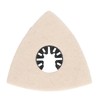 5PCS Wool Polishing Pad with Alloy Steel Base Triangular Felt
