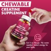HMone Creatine Monohydrate Gummies - 5g for Men & Women,