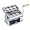 Fante’s Double Cutter Classic Pasta Maker, Hand-Crank Noodle Press with