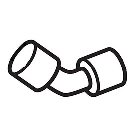 LG MCD63827601 Refrigerator Water Tube Fitting Genuine Original Equipment Manufacturer (OEM) Part