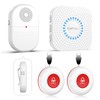CallToU Wireless Caregiver Pager Waterproof Call Button Vibration Call Button