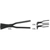 Bessey D341-40 45 Degree Curved Seaming Pliers, Black, 40 mm