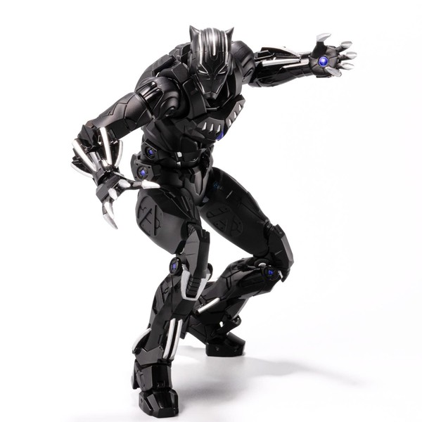 Fighting Armor Black Panther Non-Scale ABS & Diecast Painted Complete Action Figure