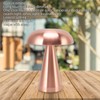 Mushroom Table Lamp Modern Minimalist Industrial Style 3 Color Dimmable