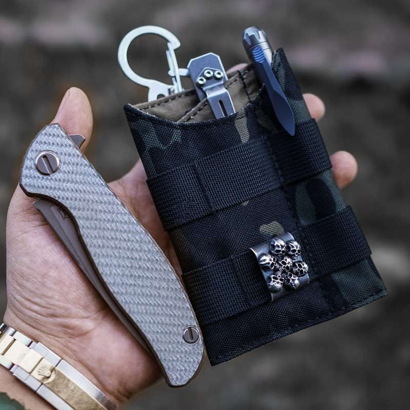 VIPERADE VE9 Pocket Organizer, EDC Men's Pocket Organizer, EDC Organizer,