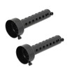 HIRAISM Motorcycle Inner Silencer, Inner Baffle, Muffler, Noise Reducing, General