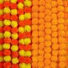 6 Tiras Guirnaldas de Flores Artificiales, 5 Pies Guirnalda de