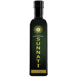 Sunnati® Premium Black Cumin Oil Filtered 250 ml - Cold Pressed, 100% Pure, Egyptian, Vegan, Freshly Pressed