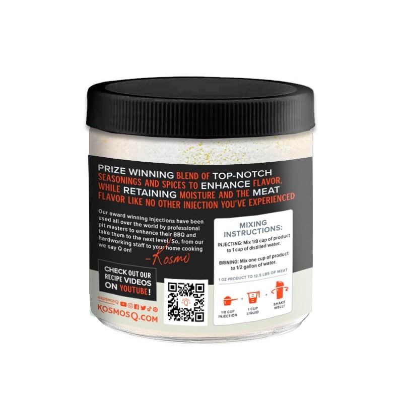 Kosmos Q Moisture Magic BBQ Injection - Beef, Chicken, Pork