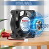 2 Pack Wathai 40mm 24V Fan Dual Ball 2 Pin
