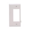 EATON Wiring STE26W Polycarbonate 1-Gang Decorator Sectional Mid Size Wall