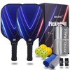 2024 Pickleball Set 2 Paddles, 4 Pickleball Balls, Cooling Towels,sweatband,