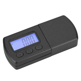 Zerone LCD Digital Cartucho Stylus Tracking Fuerza Calibre Escala 0,01g con 5g de peso de calibración para cartucho de fono