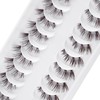 3D False Eyelashes, Natural Eyelashes, Pure Handmade Natural Look, Fluffy