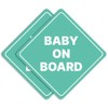 GEEKBEAR Baby on Board Car Sign - Sticker or Magnet
