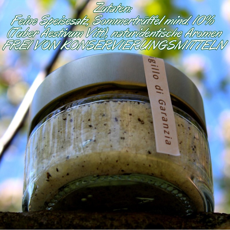 Trüffelsalz aus Sommertrüffeln 120g