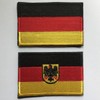 SpaceCar Flag of Germany Military Tactical Morale Badge Hook &