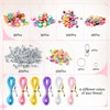 WATINC DIY Macaron Bead Keychain Kit - 696PCS Bag Charms
