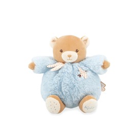 Kaloo - Comforter Blue Bear 17 cm - Ultra Soft and Fluffy Plush Toy for Babies - Tender Companion from Birth - Ideal Size for Small Hands - Gift for Birth - K214014