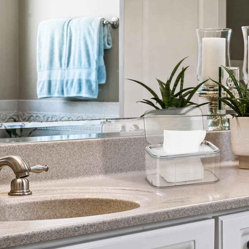 Flenpptly Baby Wipes Dispenser, Wipe Holder & Freshness Keeper -