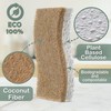 Natural Kitchen Sponge - Biodegradable Compostable Plant Based Coconut Scrubber