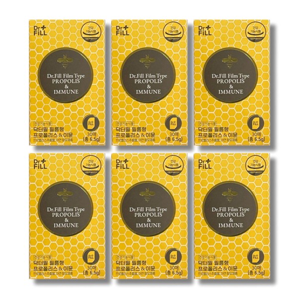 Dr. Feel Film Type Propolis Immune 228mg x 30 units,