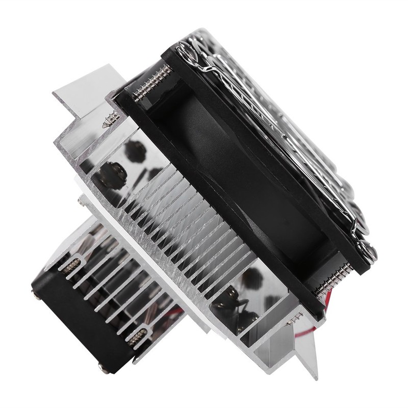 12V 120W Dual-Core Thermoelectric Cooler Peltier Refrigeration Cooling System Kit