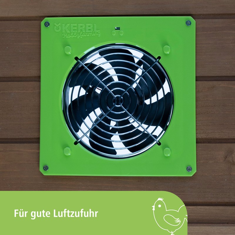 Kerbl SmartCoop 70626 Stable Ventilation, Promotes Healthy Stable Climate, Includes