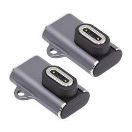 cablecc 2 unids/lote USB tipo C a 2 pines magnético reloj inteligente cargador adaptador compatible con IMOO Z6 Z6S Z6Pro z7 Z7A Z7S Z8 Z8A Z9 Z10 Z11