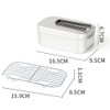 Camping Cookware Mess Kit Bento Lunchbox Fast-Heating Metal Camping Bowl
