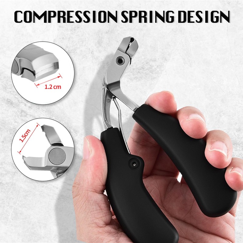304 Stainless Steel Nail Clippers, Nail Clippers for Thick Nails,
