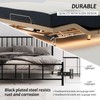 Longzhuo Universal Headboard Brackets, 2 Pack Headboard Kit for Adjustable