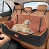 XIEEAOZEE Dog Car Bed Booster, Comfortable Travel Seat for Large/Medium