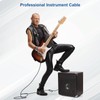 Aqdocvf 2-Pack Guitar Cable, Guitar Cord 10ft, AMP Cord for