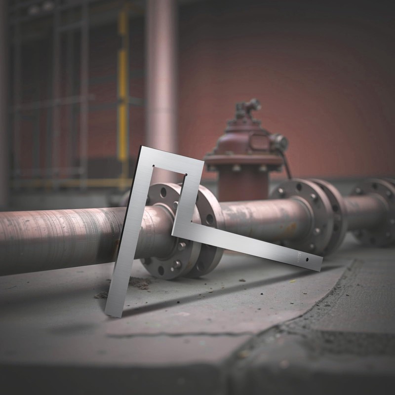 Flange Angle Heavy Duty Square Pipefitter Tools Carbon Steel to