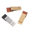 Operitacx 3pcs Bill Folder Pocket Clip Office Binders Credit Clip
