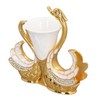 Swan Shape Dinnerware Set Light Luxury Exquisite Elegant Swan Shape