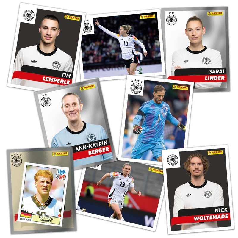 Panini DFB 2025-125 Years Football History Sticker Collection (Box of