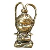 ULTECHNOVO Copper Craft Monkey King Pendant Antique Wukong Hanging Decor