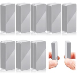 16 Pieces Outdoor Curtain Weights Heavy Outdoor Waterproof Curtain Magnets Flag Weight Magnetic Weight for Home Decor Shower Outside Curtains Tablecloth Flag Tablecloth to Stop Wind (Gray)