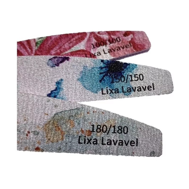 Xiaoya 25 Limas Para Uñas Acrilicas Polygel Acrilico 100&150&180