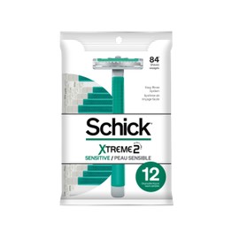 Schick ST2 Disposable Razor, Sensitive for Men, 12-Count Packages (Pack of 3)