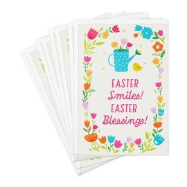 DaySpring Pack of Religious Easter Cards, Easter Smiles (8 Cards with Envelopes)