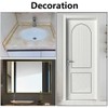 Silver 10mm*6m, Decorative Caulk Strip, Mold Resistant Self-Stick Ceramic Tile