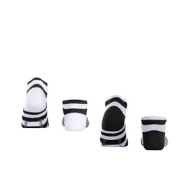 ESPRIT Women's Mesh Stripe Trainer Organic Cotton White Blue Many Other Colours Reinforced Trainer Socks with Pattern Breathable Thin Striped in Double Pack 2 Pairs, Multicolour (assortment 10)