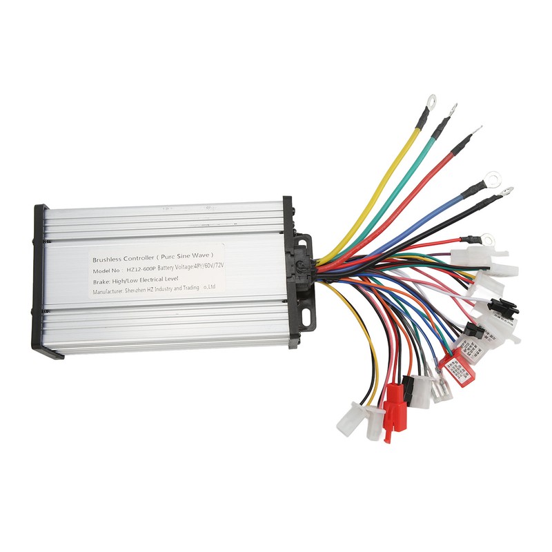 48V/60V/72V 600W Brushless Controller Electric Sine Wave Bicycle Scooter Brushless